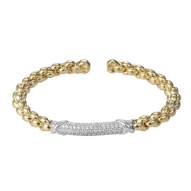 Orphelia Women Silver Bangle - ZA-7394