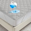 BedGrip Mattress Protector Waterproof – Square Grid Pattern with Elastic