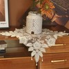 Gratify Lace Doilies with Handmade Beaded Embroidery Lace Table Placemats
