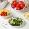 Bliceon 200 Pack White Stretch Food Covers, Elastic Plastic Bowl