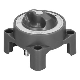 Battery Switch Mini 2 Position On/Off Disconnect Power Cut 12‑48V for Car Boat MachineBlack