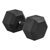 CAP Barbell Coated Dumbbell Weights with Padded Grip, Single, 110