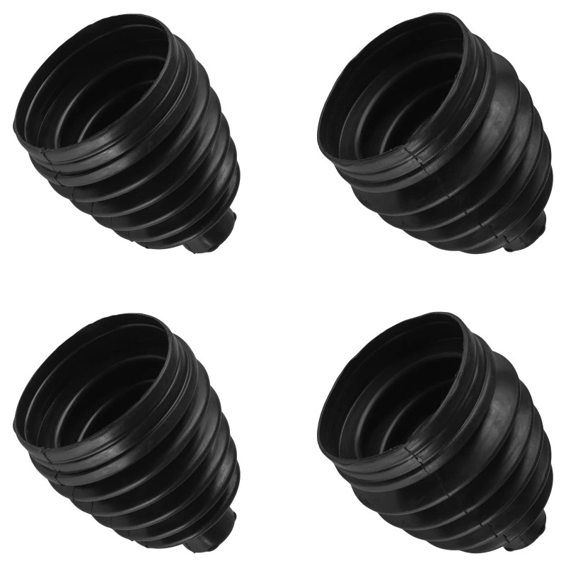 Caltric 2 Rear Axle Outer Inner CV Boot Kit for