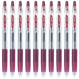Pilot Juice 0.5mm Gel Ink Ballpoint Pen, Dark Red Ink, Value Set