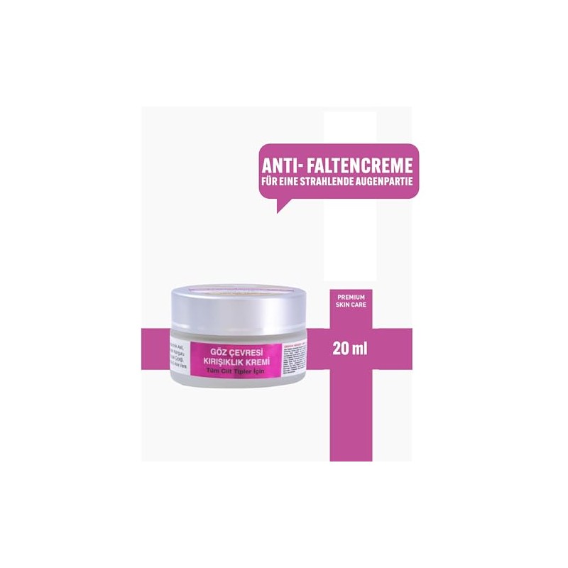 Softto+Plus Anti-Falten Augencreme – Straffung&Frische für die Augenpartie 20ml