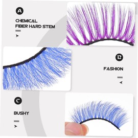 Ipetboom Sets Long Thick Volume False Lashes Natural Look Wedding Party Makeup Extensions Pairs