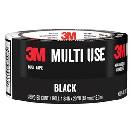 3M, Cinta para Ductos, 48mm x 18.2m, Color Negro