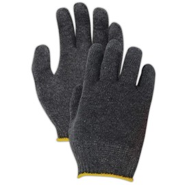 Magid Glove & Safety G14181KWJ-AMZN Greyt Shadow G14181KW Lightweight 10 Gauge Knit Gloves, Cotton Poly Blend, XL, Gray (12 Pairs)
