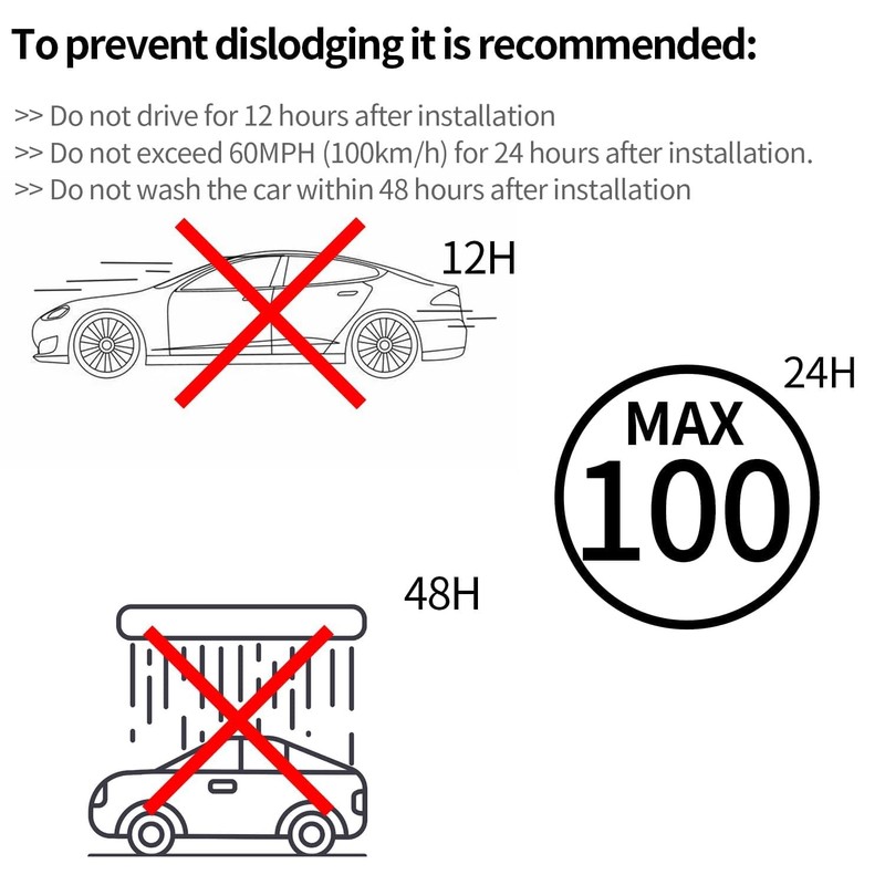 Window Air Guard Deflectors Compatible with 2007-2017 Freightliner Cascadia