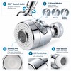 360 Degree Swivel Kitchen Faucet Aerator Adjustable Dual Mode Sprayer