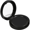 Mysense Single Matte Black Eyeshadow,Pressed Fine Powder Eyeshadow,High Pigment Longwear