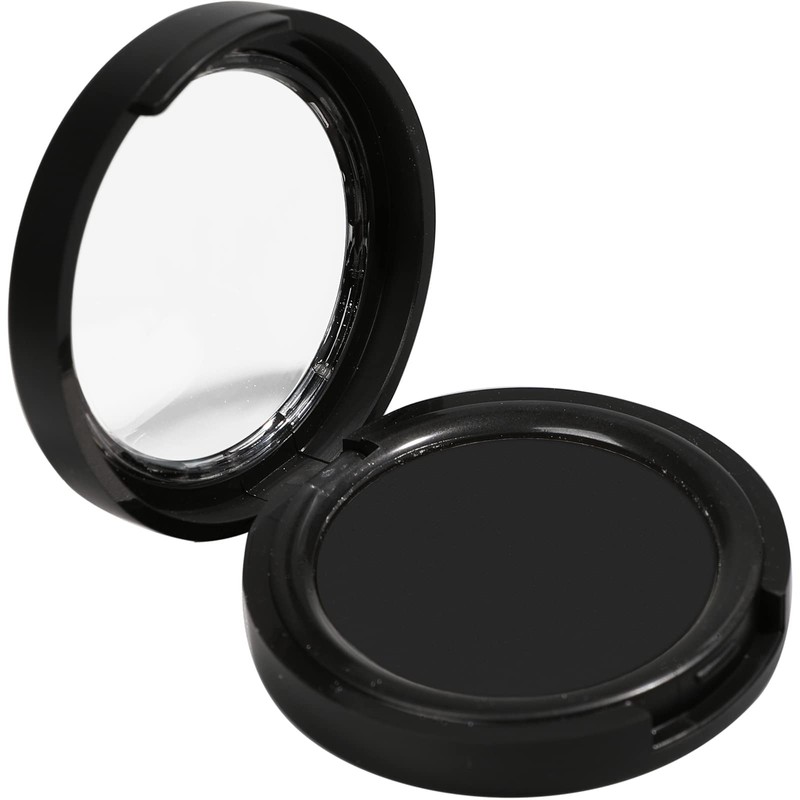 Mysense Single Matte Black Eyeshadow,Pressed Fine Powder Eyeshadow,High Pigment Longwear