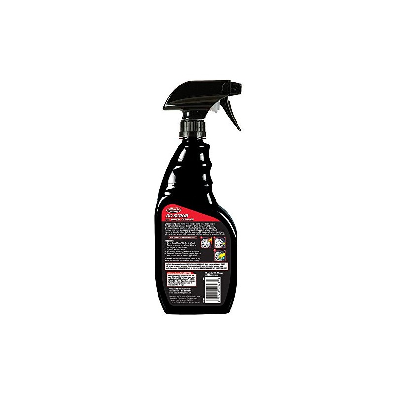 Black Magic BM41023 No No Scrub Wheel Cleaner, 23 Fluid