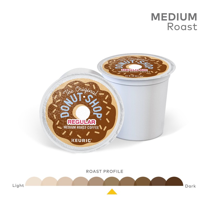 The Original Donut Shop Keurig Single-Serve K-Cup Pods, Medium Roast