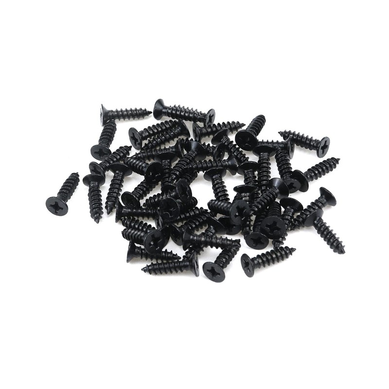 Antrader 16Pcs Black Metal Corner Protector,1.38" Box Edge Guard Protector,Metal