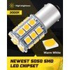 Qoope 1156 1141 LED Bulb Warm White Super Bright 1003