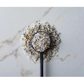 Savory Spice Salt & Pepper Tableside Seasoning - Sea Salt & Cracked Pepper Blend Mixed Together | Kosher Salt & Black Pepper for Almost Any Dish (Medium Jar - Net: 2.15 oz)