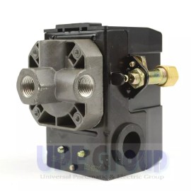 LEFOO 034-0094 SANBORN PRESSURE SWITCH 95 - 125 PSI  FOUR PORT UNLOADER VALVE
