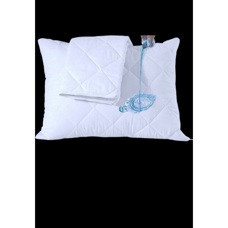 MK Home Textile Luxury Waterproof Quilted Pillow Protectors Pillowcases 100%