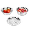 304 Stainless Steel Drain Basin 3 In 1 Set Vegetable