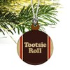 GRAPHICS & MORE Tootsie Roll Wrapper Mini Small Tiny Wood