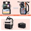 BERTASCHE Lunch Backpack for Women, 15.6 Inch Laptop Backpack with