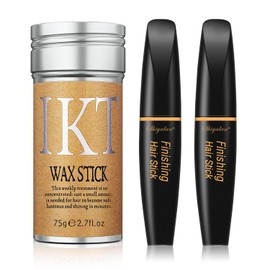 SUOFEIYA Hair Wax Stick for Flyaways, Wax Stick for Hair,Fly Away Hair Tamer Stick for Baby Hair, Hair Pomade Stick Long Lasting Styling Wax for Wigs