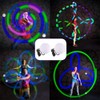 Anyingkai LED Poi Balls, LED Glow Poi Balls, 2 Pieces