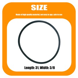 754-0343 954-0142 Drive Belt Replacement for MTD 754-0142, 954-0343, Ariens 72099, 0720990 Simplicity 1672732SM(3/8" x 31")