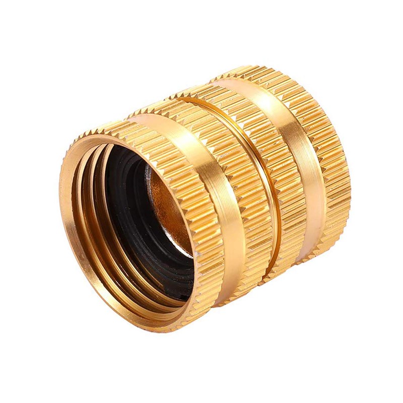 Hanobo Garden Hose Quick Aluminium Fitting Connector, Double Ends Female