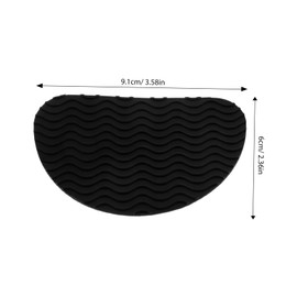 Beavorty 1 Pair Non Slip Heel Pads for Shoes High Heel Front Stickers with Noise Reduction Technology Durable Sole Protectors Easy Application Removal