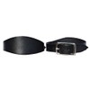 Congress Leather Flared Leather Stirrup Hobble Straps (Black)
