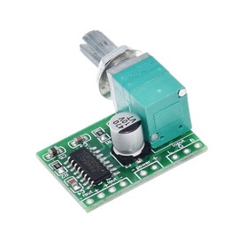 Gebildet Mini 3W + 3W DC 5V Audio Amplifier, Practical Digital Power Amp Module Board, Dual Channel PAM8403 Stereo Amplifier with Potentiometer for Portable DIY