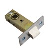 TOP-VIGOR 1Pcs 40mm Tubular Mortice Latch, Flat Tongue Lock, Mute