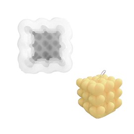 Silicone Mould, Candle Mould Baking Mousse Decorative DIY Plaster Mould, 3D Candle Soap Silicone Mould, Floral Epoxy Resin Casting Clay Mould, Handmade Soap Mould, Candle Making Molds