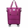Rolling Travel Storage Bag for Trips – Foldable Adjustable Design
