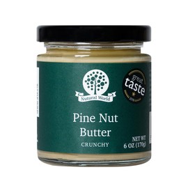 Nutural World - Crunchy Pine Nut Butter 6 Oz (170g) Great Taste Award winner