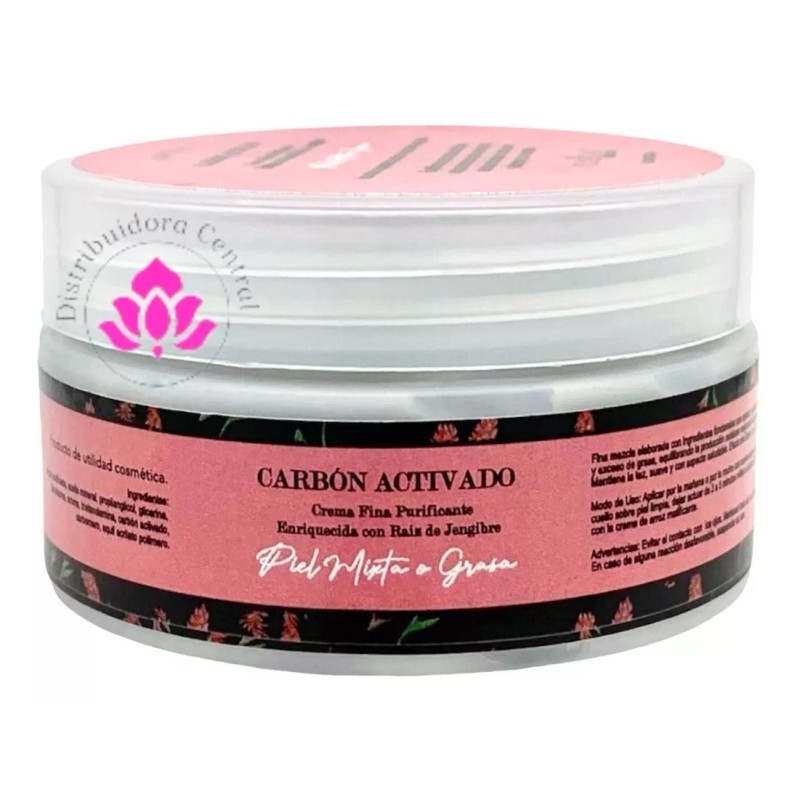 Florigan Crema Fina Purificada Carbon Activado Florigan® 110grs.