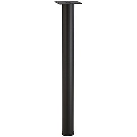 34 1/2" Hafele Table Legs Set of 4, Steel, Black