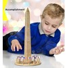 Puzzled 3D Puzzle Washington Monument Wood Craft Construction Model Kit,
