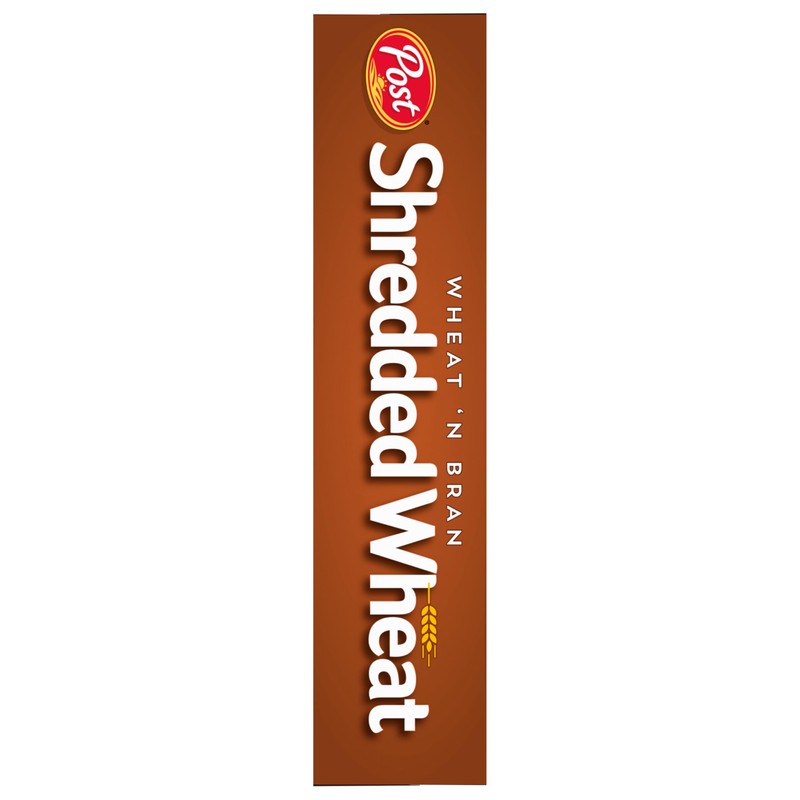 Post Wheat n Bran® Shredded Wheat, Breakfast Cereal, Excellent Source