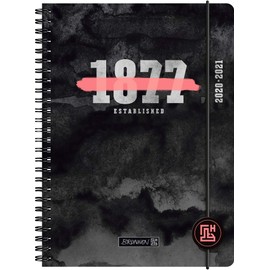 Brunnen Weekly Calendar, School Diary, Neon A5