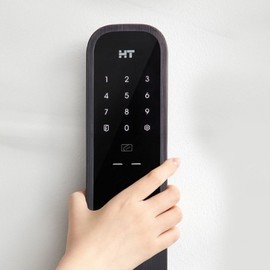 Hyundai Telecom Electronic Door Lock for Front Door: Keypad & Card Key Access Push-Pull