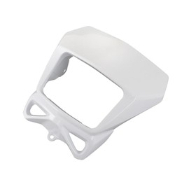WFLNHB White Headlight Shroud Surround Replacement for Suzuki DR-Z400S DRZ400SM DR200S DR650SE 2002-2023 Replacement 51811-29F50-30H