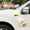 JBCD Colombia Flag Decal Car Sticker Colombian Flags for Trucks