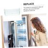 SHINEOFI Detachable Fridge Side Door Organizer Transparent Storage Box for