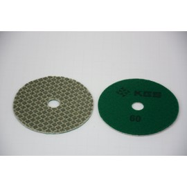 KGS Swiflex XX Diamond Grinding and polishing pads 4 inch / 100mm QRS Grit 60 (3-pack)