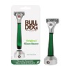 Bulldog Mens Skincare and Grooming Original Recycled Glass Handle Razor