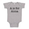 TATY Kids A is for Anna Baby Infant One Piece
