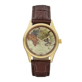 CHPO Watch 14226FF, Gold/Brown, Classic